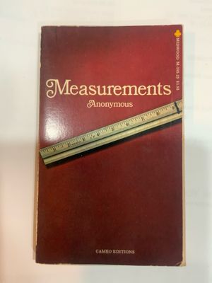 Anonymous New York: Midwood Enterprises, 1970. Paperback. 202p., very good first printing PBO in lightly-rubbed camp pictorial wraps. Gay pulp fiction. Cameo Editions/Midwood M-195-25.