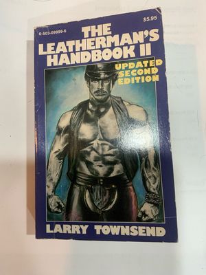 LEATHERMAN'S HANDBOOK II-Larry Townsend 2nd Edition 1989 erotic paperback book