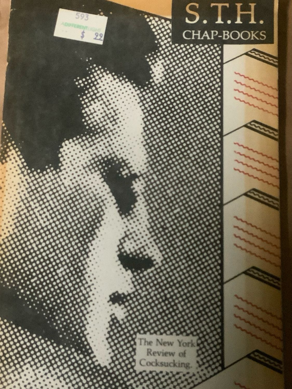 S.T.H CHAP-BO0KS NO.49 Yellowing Cover Sticker Cover