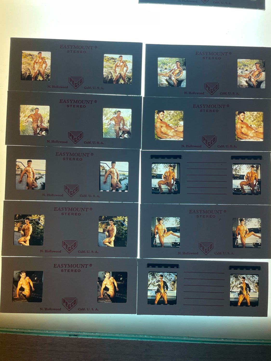 8 Fox Studio Slides Stereoscope