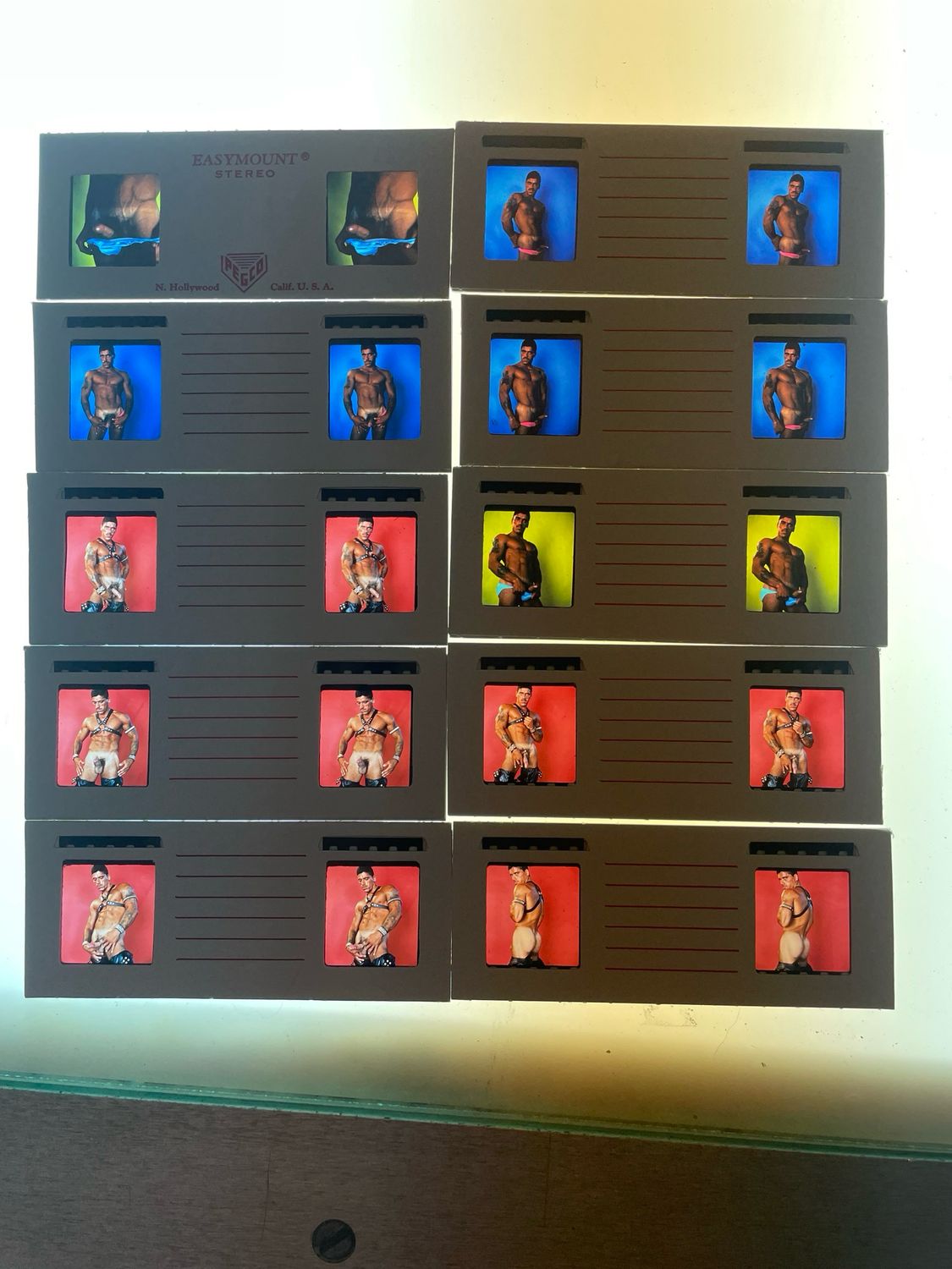 8 Fox Studio Slides Stereoscope