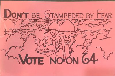 Larouche Vote No On 64 Campaign That Test- SF During AIDS Crisis Rare
