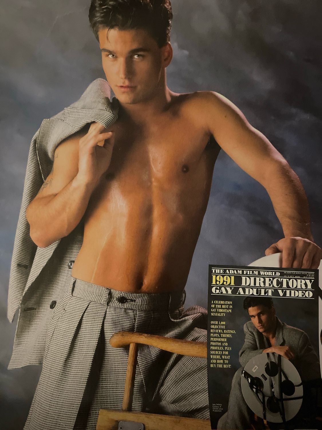 Jeff Stryker 1991 Gay Adult Video Poster