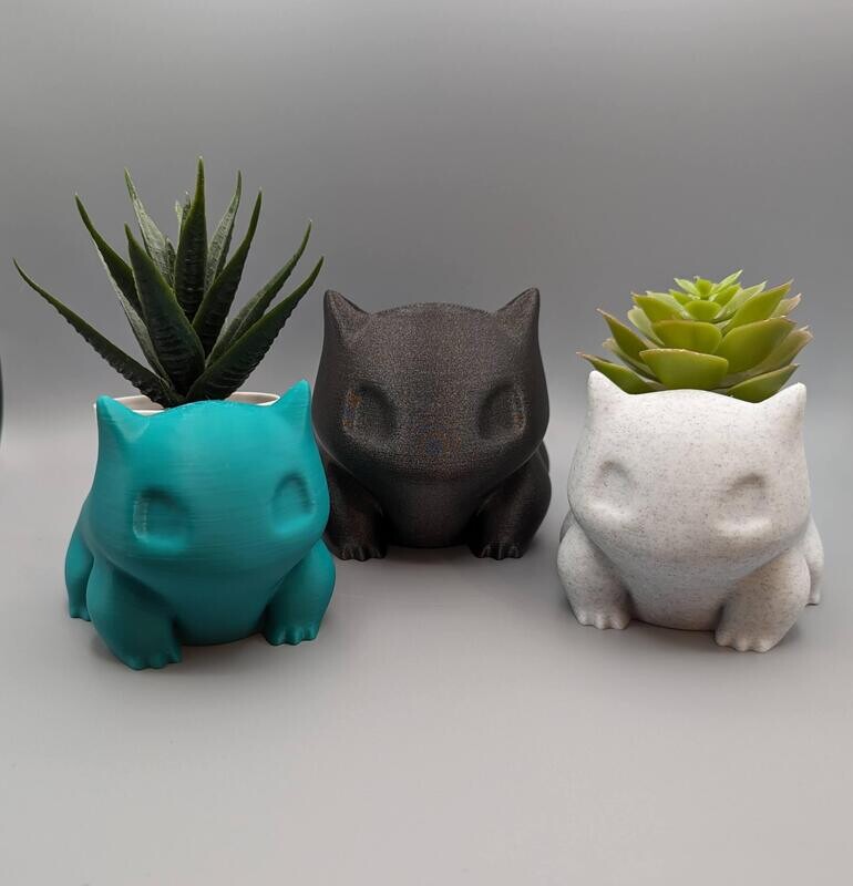 Plant Pot in a Bulbasaur look!