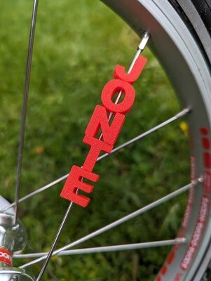 Fahrrad Speichen Dekoration