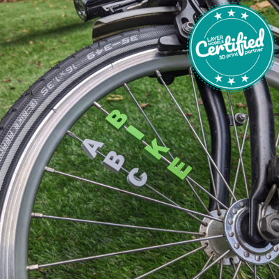 Fahrrad Speichen Dekoration