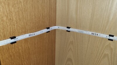 Screw mount for all Philips Hue lightstrips [10 Pieces]