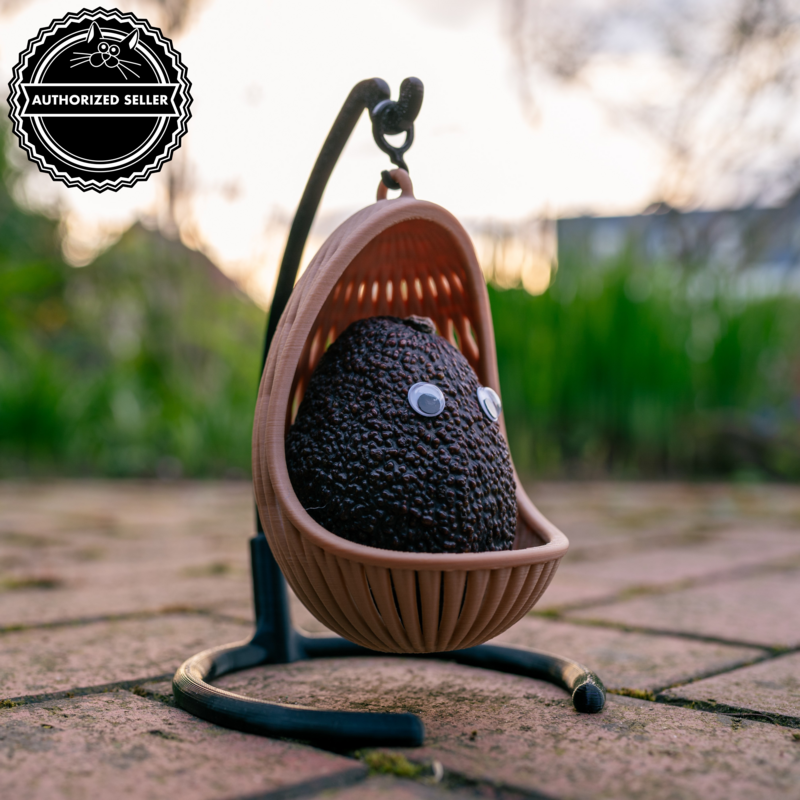 Avocado Hängesessel; Einzigartiges Geschenk für alle Avocado Fans!