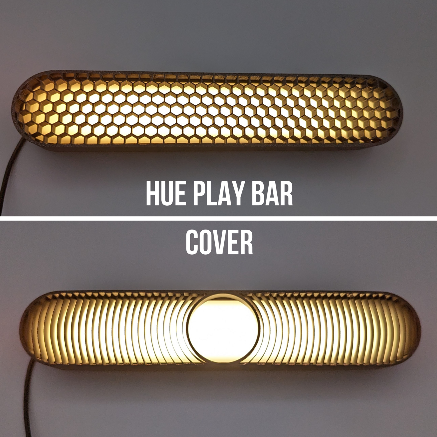 Bezel for Philips Hue Play Bar