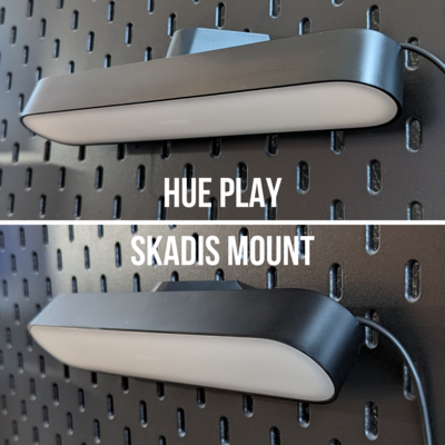 Skadis | Uppspel Halterung für die Philips Hue Play Bar