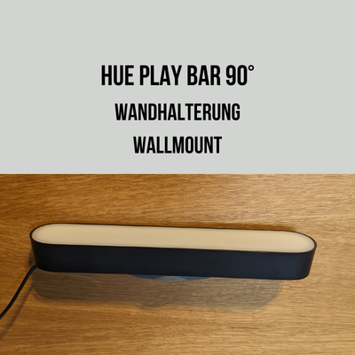 Wall Mount 90° angle for the Philips Hue Play Bar