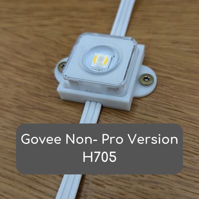 Bracket | Mounting aid for Govee Permanent Outdoor Lights NON-Pro (H705 series) - alignment tool included!
