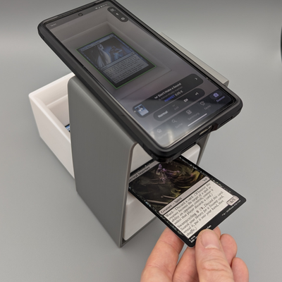 MTG | TCG Scan Box; Schnelles Scannen mithilfe von ManaBox/DelverLens/Collectr