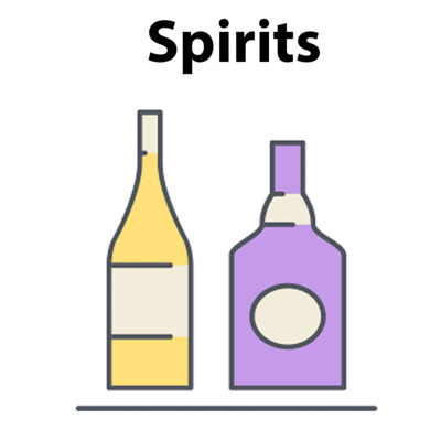 Liquors by Glass