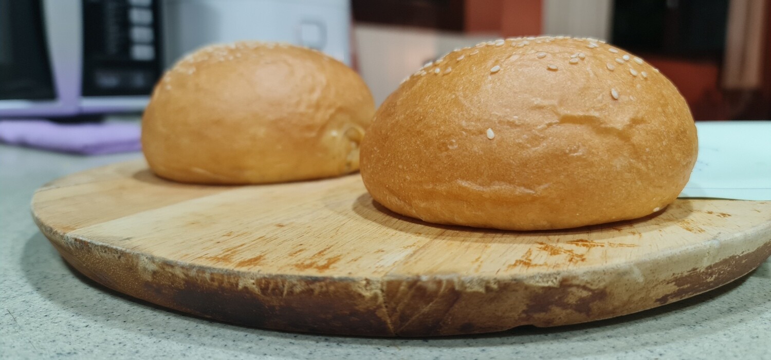 4&quot; Burger Bun Frozen Para-Bake (Pack Of 6)