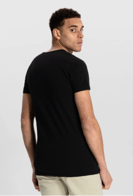 dstrezzed - Shirt Round-Neck black (Doppelpack)