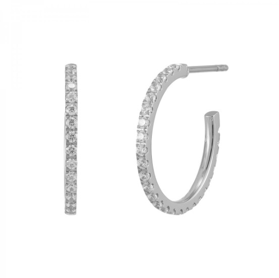 BUD TO ROSE - Ohrring 'Steel'