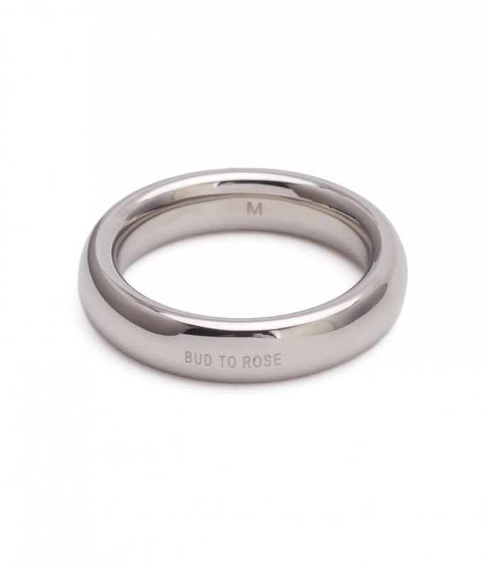 BUD TO ROSE - Ring in 'Silver'