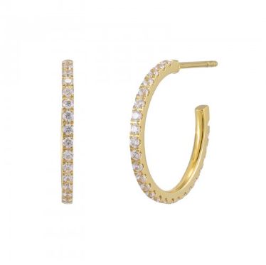 bud to rose - Ohrring in 'Gold'