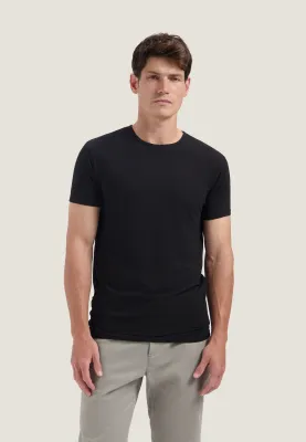 DSTREZZED - Shirt Round-Neck black (Doppelpack)