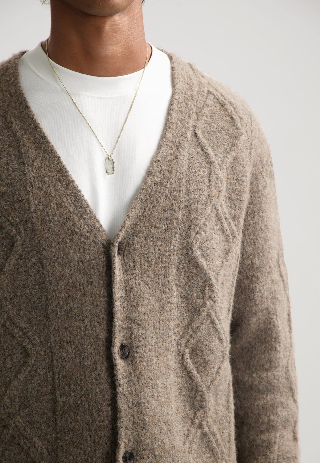 DSTREZZED - Strickjacke