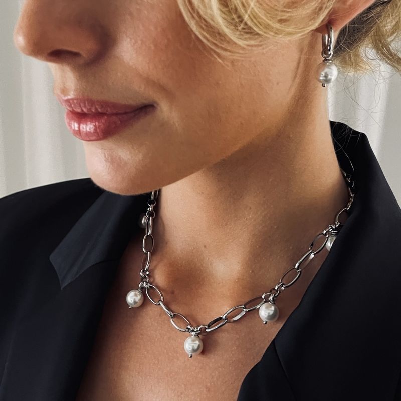 bud to rose - Kette in 'Silver'