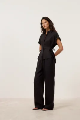 CLOSED - Leinen-Pant