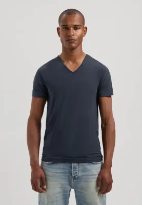 DSTREZZED - Shirt V-Neck navy (Doppelpack)