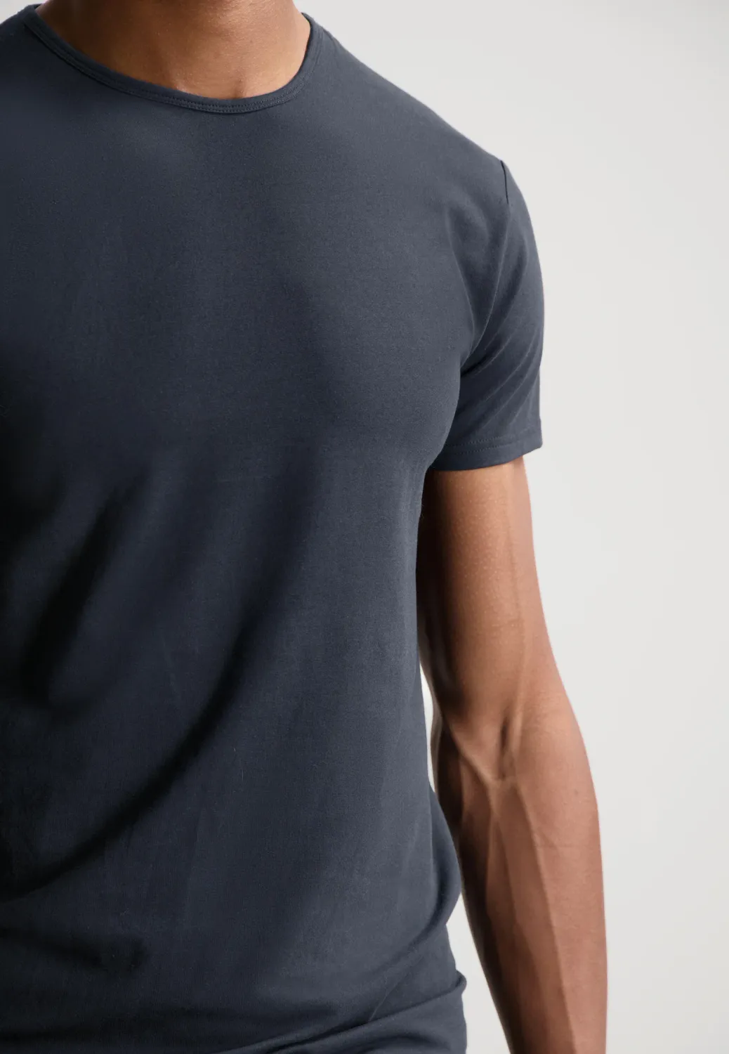 DSTREZZED - Shirt Round-Neck navy (Doppelpack)