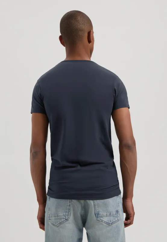 DSTREZZED - Shirt Round-Neck navy (Doppelpack)