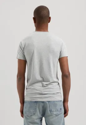 DSTREZZED - Shirt Round-Neck grey (Doppelpack)