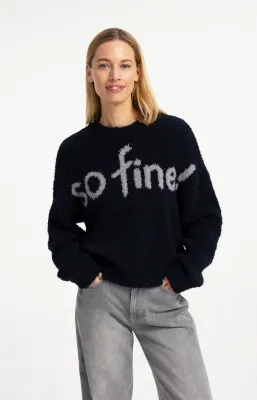 YAYA - Stricker mit Aufschrift