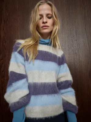 MOS MOSH - Alpaka-Strickpullover