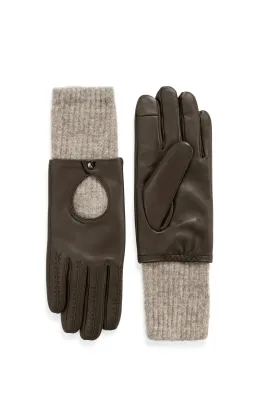 YAYA - Leder-Handschuhe