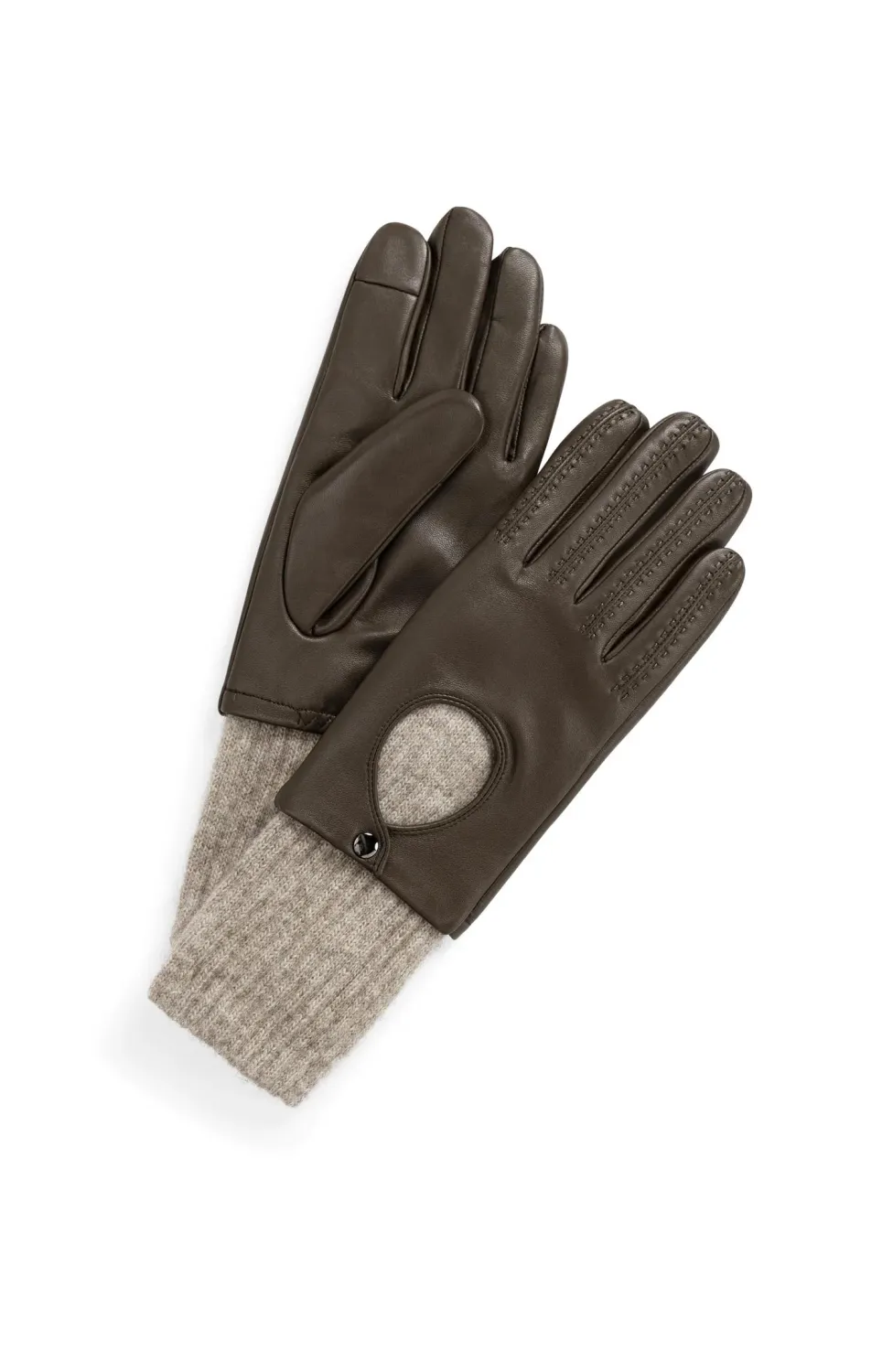 YAYA - Leder-Handschuhe