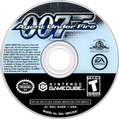 007 Agent Under Fire, Condition: Disc Only