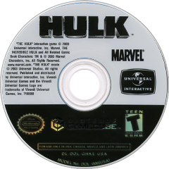 Hulk - NGC, Condition: Disc Only