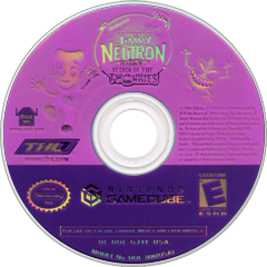 Jimmy Neutron Attack of the Twonkies - NGC, Condition: Disc Only