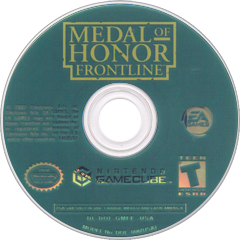 Medal of Honor Frontline [Player's Choice] - NGC, Condition: Disc Only