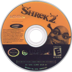 Shrek 2 [Player's Choice] - NGC, Condition: Disc Only
