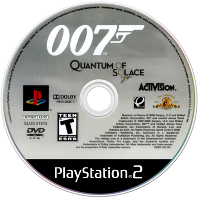 007 Quantum of Solace - PS2