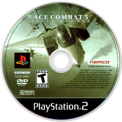 Ace Combat 5 Unsung War [Greatest Hits] - PS2