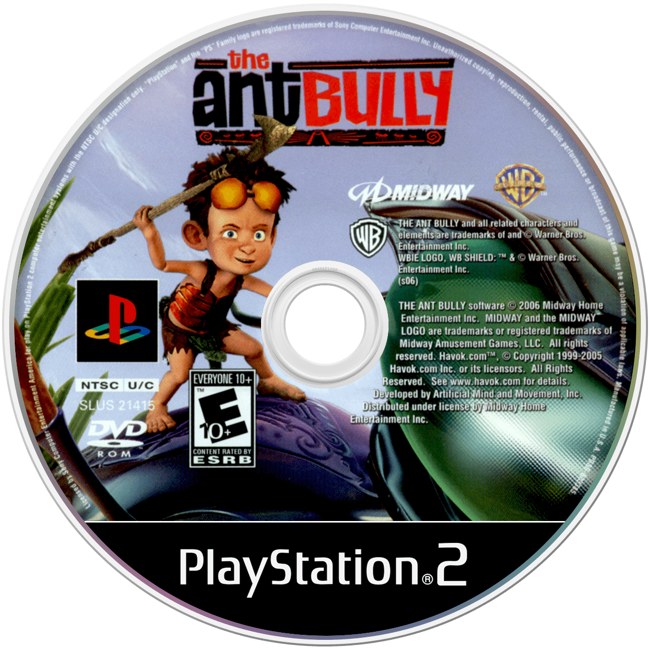 Ant Bully - PS2, Condition: Disc Only