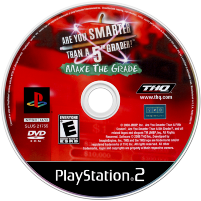 Are You Smarter Than A 5th Grader? Make the Grade - PS2