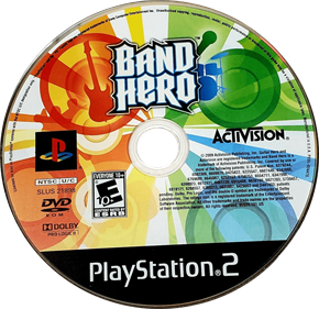 Band Hero - PS2, Condition: Disc Only