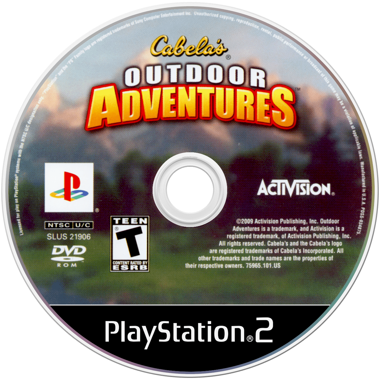 Cabela's Outdoor Adventures 2010 - PS2, Condition: Disc Only