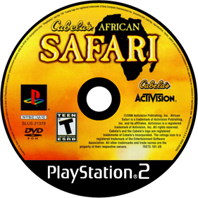 Cabela's African Safari - PS2, Condition: Disc Only