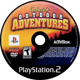 Cabela's Outdoor Adventures - PS2, Condition: Disc Only