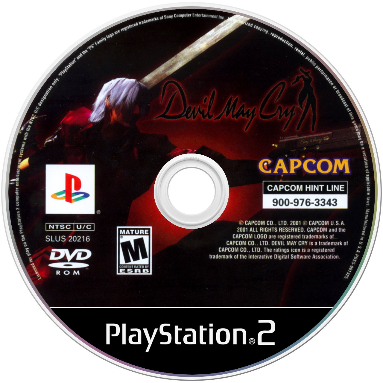 Devil May Cry - PS2, Condition: Disc Only