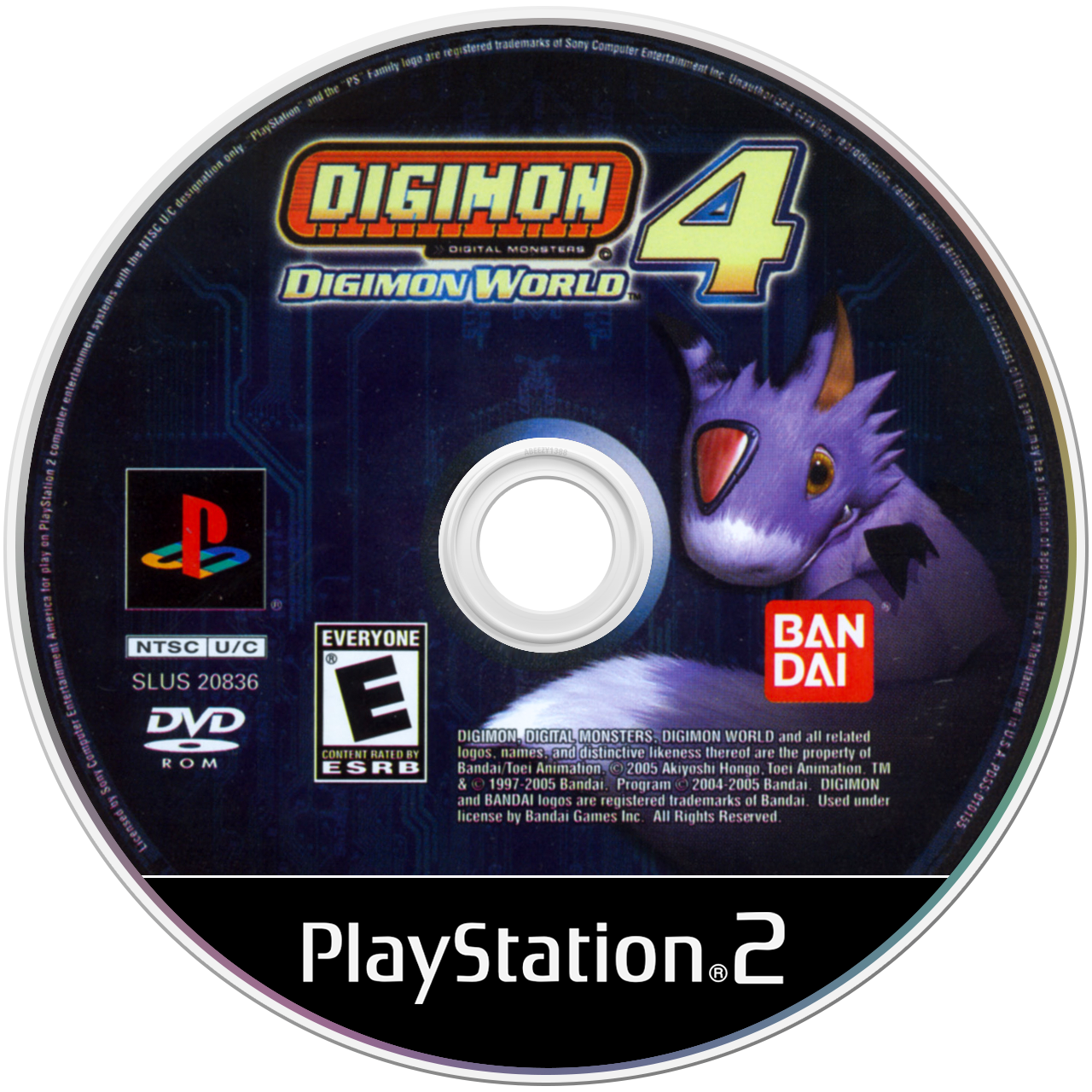 Digimon World 4 - PS2, Condition: Disc Only